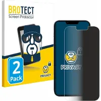 BROTECT Film anti-regards Anti-Spy Privacy Film de protection contre la lumière bleue (Apple iPhone 13 Pro Max), Téléphone portable : film de protection, Bleu