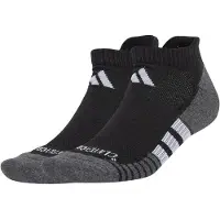 Adidas Chaussettes de sport 'Performance CLIMACOOL Cushioned Low 3 Pairs' gris / gris clair / noir / blanc
