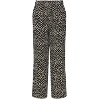 ONLY Pantalon 'ONLKatty' crème / noir