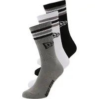 New Era Chaussettes gris / noir / blanc