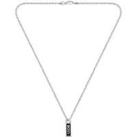 BOSS Collier avec plaquette logotée