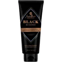 Jack Black - Black Reserve Nettoyant pour le corps et les cheveux 10 Fl Oz - Cardamome et bois de cdre - Shampoing nettoyant pour le corps pour