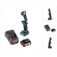 Bosch Professional GLI 18V-300 Lampe sans fil + 1x Batterie GBA 18 V 4,0 Ah + Chargeur GAL 1880