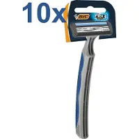 BIC Rasoir, Flex 3 Classic, 10 pièces (Hit)