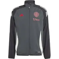 Adidas Manchester United 24/25 Tiro Presentation Tracksuit Jacket Gris M Homme