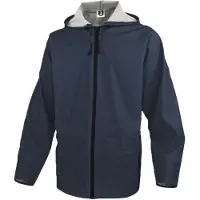 Deltaplus Veste de pluie professionnelle - enduit bleu - taille L