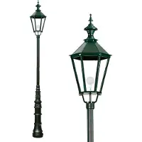 Ks Verlichting Lampe de jardin nostalgique Gouda vert