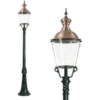 Ks Verlichting Lampe de jardin nostalgique Cleveland vert