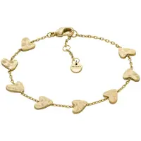 Skagen Armband ANJA HEARTS, (16.50 cm, Laiton)