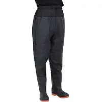 vidaXL Cuissardes avec bottes noir taille 45
