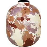 Broste Copenhagen Vase Thyra mix couleurs claires - Ø25cm