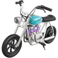 Hyper Gogo Moto électrique pour enfants Pioneer 12 Plus 24 V, bleu