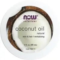 Now , Solutions, Huile de Coco Naturelle, 3 fl oz (89 ml)