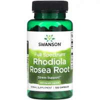 Swanson Health , Racine de Rhodiola Rosea Spectre Complet, 400 mg, 100 Gélules