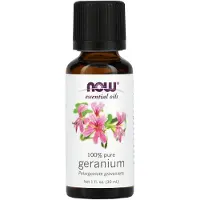 Now Huile essentielle, Huile de géranium - 30 ml.