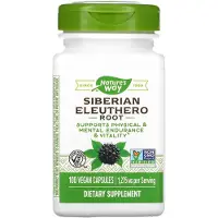 Nature'S Way , Racine d'Éleuthérocoque, 1 275 mg, 100 Gélules Végaliennes (425 mg par Gélule)