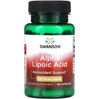 Swanson Health , Acide Alpha-Lipoïque, 300 mg, 60 Gélules