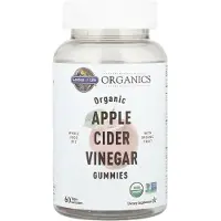 Garden of life , MyKind Organics, Gommes au Vinaigre de Cidre de Pomme Bio, 60 Gommes Végétaliennes