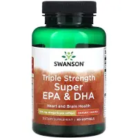 Swanson Health , Super EPA et DHA Triple Concentration, 900 mg, 60 Gélules