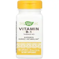 Nature'S Way , Vitamine B-1, 100 mg, 100 Gélules