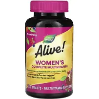 Nature'S Way , Alive! Multivitamine Complète pour Femmes, 130 Comprimés