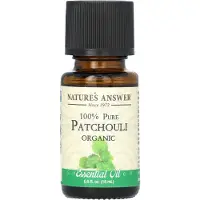 Natures Answer , Huile Essentielle Biologique 100% Pure, Patchouli, 0,5 fl oz (15 ml)