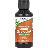 Now , Chlorophylle Liquide, Extra Forte, Non Aromatisée, 4 fl oz (118 ml)