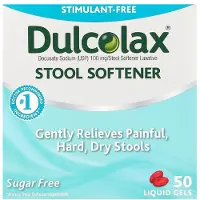 Dulcolax , Adoucissant de Selles, 50 Gélules Liquides