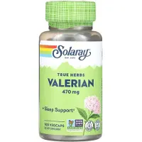 Solaray Valerina Root 470mg Capsules 100 Units Clair