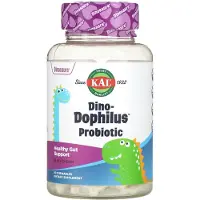 Kal Comprimés Dino-dophilus Probioti Probiotic Cerise 60 Unités