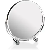 Versa Miroir grossissant x 7 3,5 x 18,5 x 18,5 cm Miroir acier