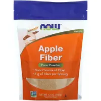 Now , Fibre de Pomme, Poudre Pure, 12 oz (340 g)