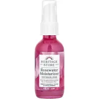 Heritage Store , Hydratant à l'Eau de Rose, Peau Sèche à Mixte, 2 fl oz (58 ml)
