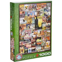 Eurographics Affiches de voyage puzzle 1000 pièces