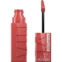 Maybelline SuperStay Vinyl Ink Long Lasting Liquid Lipstick Shine Finish 47ml (Various Shades) - Peachy
