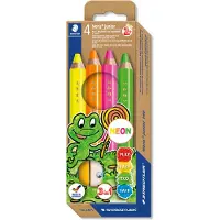 Staedtler Pochette de crayons de couleur 4pcs néon assortis (4x)
