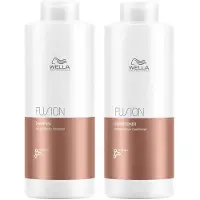 Wella Professionals Fusion Repair Shampoo and Conditioner Super Size Regime Bundle