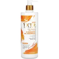 Cantu , TXTR, Shampooing à l'Huile Nettoyante, Cheveux Colorés + Boucles, 16 fl oz (473 ml)