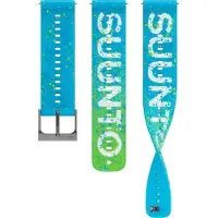 Suunto 22 Ath6 Silicone Strap Power Blue S+M (22 mm, Silicone), Sangles de montre, Bleu
