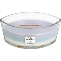 Woodwick Retraite apaisante Trilogy Navire (refuge silencieux) - bougie parfumée - 453,6 g