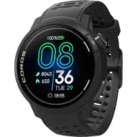 Coros Montre Pace Pro GPS Silicone Noir