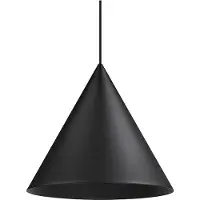 SLV MAGICO 38, Lampe à suspension, E27, longueur de suspension 180cm, 1x max. 10W, noir mat 1008503