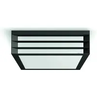 Philips Luminaire Extérieur , Moonshine, Noir, Métal, Moderne