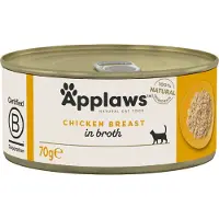 Applaws Cat Tin Adult - Blanc de poulet en bouillon - 24x70 g