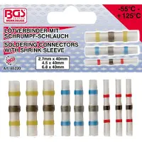 Bgs Connecteur électrique thermorétractable 9 pièces