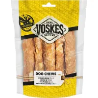 Voskes Bâtonnets en Peau de Bœuf - Poulet - 12 pièces