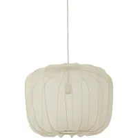 Light & Living - Lampe suspendue Plumeria - Ø60 cm - Raccord E27 - Design moderne - Textile sable et métal