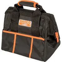 Bahco Sacs à outils textiles Avec Dessus Fermé 21l 280 Mmx220 Mmx250 Mm Noir Noir One Size