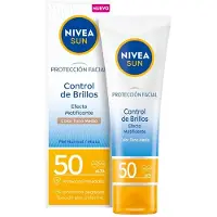 Nivea SUN CONTROL SHINE medium matifiant visage SPF50 40 ml