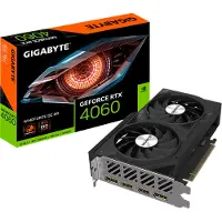 Gigabyte GeForce RTX 4060 WindForce OC 8GB GDDR6, 2x HDMI, 2x DP